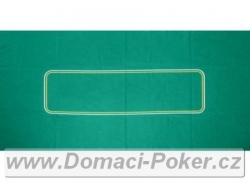 Plátno na poker s betline 180 x 90 cm