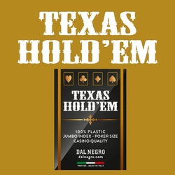 Dal Negro Texas Holdem Jumbo index 2 rohy modré 13+1 zdarma