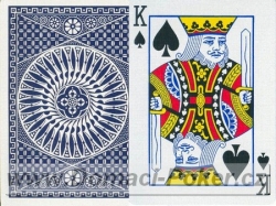 Hrací karty na poker Tally Ho Nr. 9 modré 11+1 zdarma