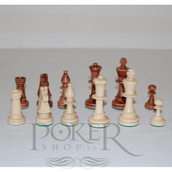 Šachové figurky Stauton č. 5 v dřevěné krabičce král 95 mm