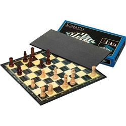 Philos 2706 Šachy dřevěné - 295 x 295 mm, políčko 30 mm, král 64 mm, šachový set