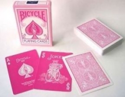 Bicycle Fashion pink - Růžové - karty
