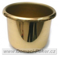 Držák na nápoje zlatý - cup holder