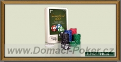 Poker Range Standard set 100 žetonů s čísly - poškozená krabička