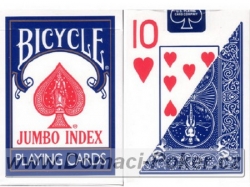 Bicycle jumbo index - modré