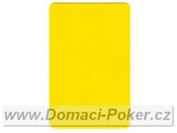 Cut Card Bridgesize (úzké) - žlutá
