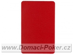 Cut Card Bridgesize (úzké) - červená
