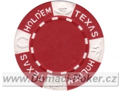 Texas Holdem 11,5gr. - Červený
