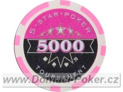5-Star 11,5gr. - Hodnota 5000 - růžový