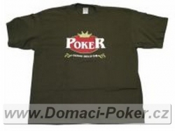 Světle zelené tričko texas Holdem Poker - L