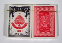 Karty Motor 88 červené