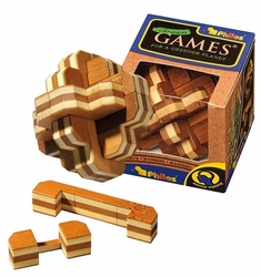 Philos Green games babusový hlavolam - Philos bamboo Flowering puzzle 6055
