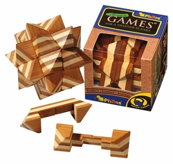 Philos Green games babusový hlavolam - Philos bamboo Apollo puzzle 6056