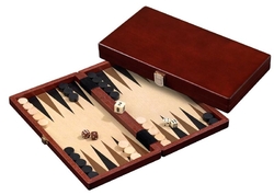 Philos 1113 Backgammon luxusní dřevěná sada 30 x 30 cm