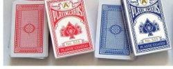 Hrací karty poker Playing Cards 555 červené