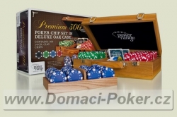 Poker Range Premium 300 14 gr v dřevěném kufříku