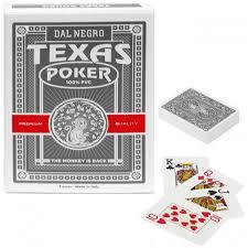 Dal Negro Texas Poker Premium The Monkey is back Jumbo index 2 rohy černé