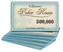 Valentino Poker Room 10,5gr. Plaketa 500000 modrá