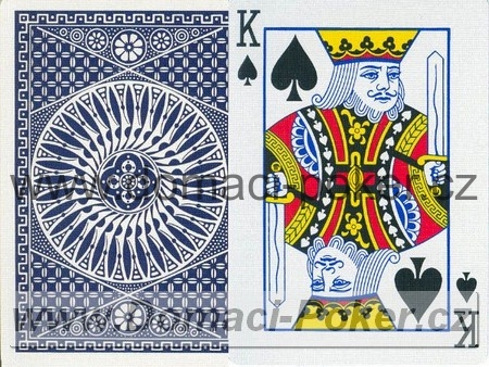 Hrací karty na poker Tally Ho Nr. 9 modré + červené 11+1 zdarma