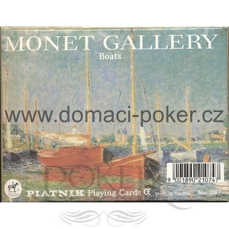 Piatnik kanasta - Monet - Čluny
