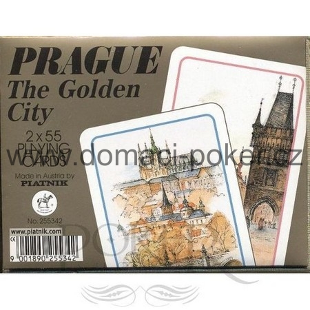 Piatnik kanasta - Zlatá Praha