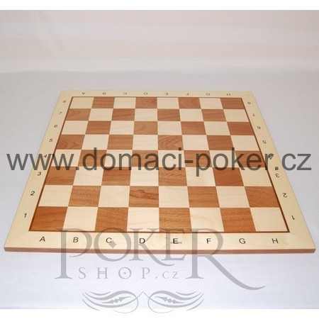 Ďřevěná šachovnice č.6 - políčko 60x60 mm