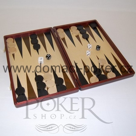 Backgammon střední DeLuxe - 420x330x20 mm