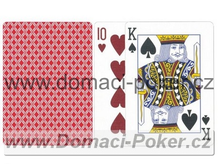 Hrací karty na poker Piatnik Starclub - červené normal