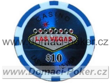 Las Vegas Laser 13gr. - Hodnota 10 - tmavě modrý