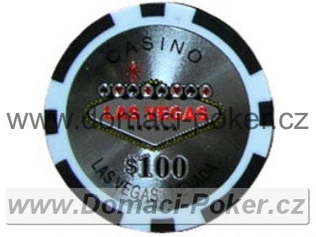 Las Vegas Laser 13gr. - Hodnota 100 - černý