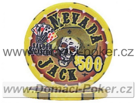Nevada Jack 10,5gr. - Hodnota 500$ - žlutý