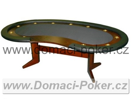 Pokerový stůl - ovál, konfigurovatelný 250x140cm
