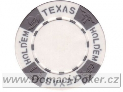 Texas Holdem 11,5gr. - Bílý