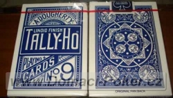 Hrací karty Tally-Ho Fan circle - modré